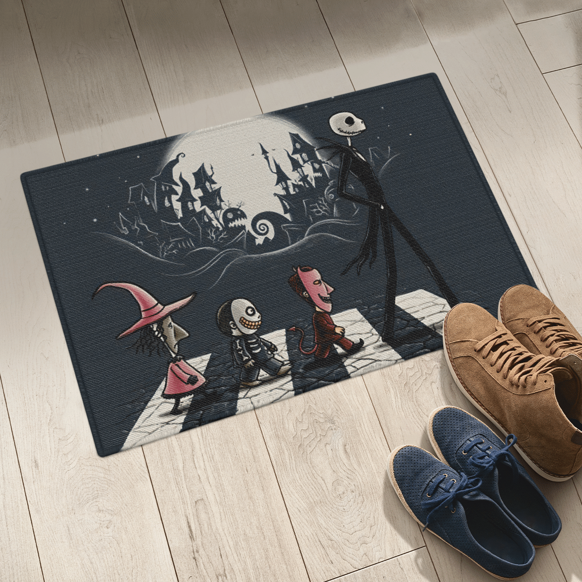 The Nightmare Halloween Door Mat