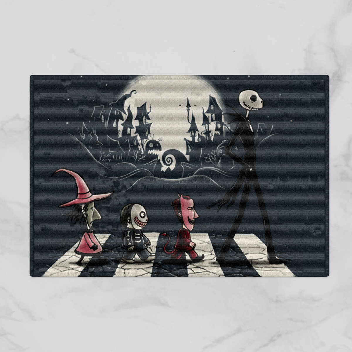 The Nightmare Halloween Door Mat