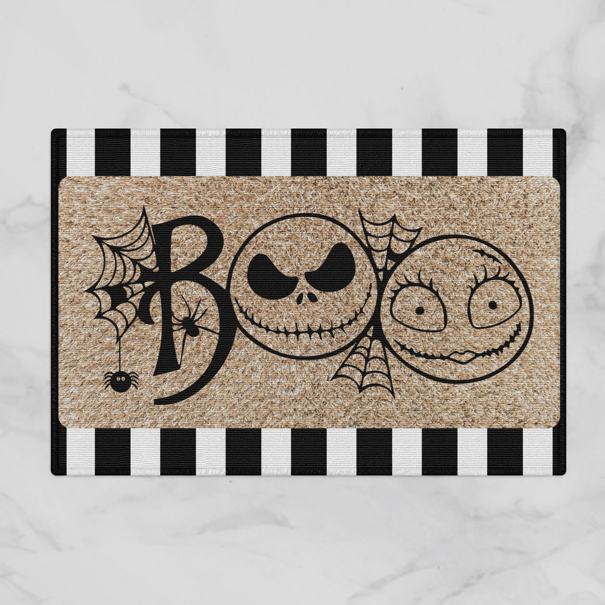 Boo Halloween Door Mat