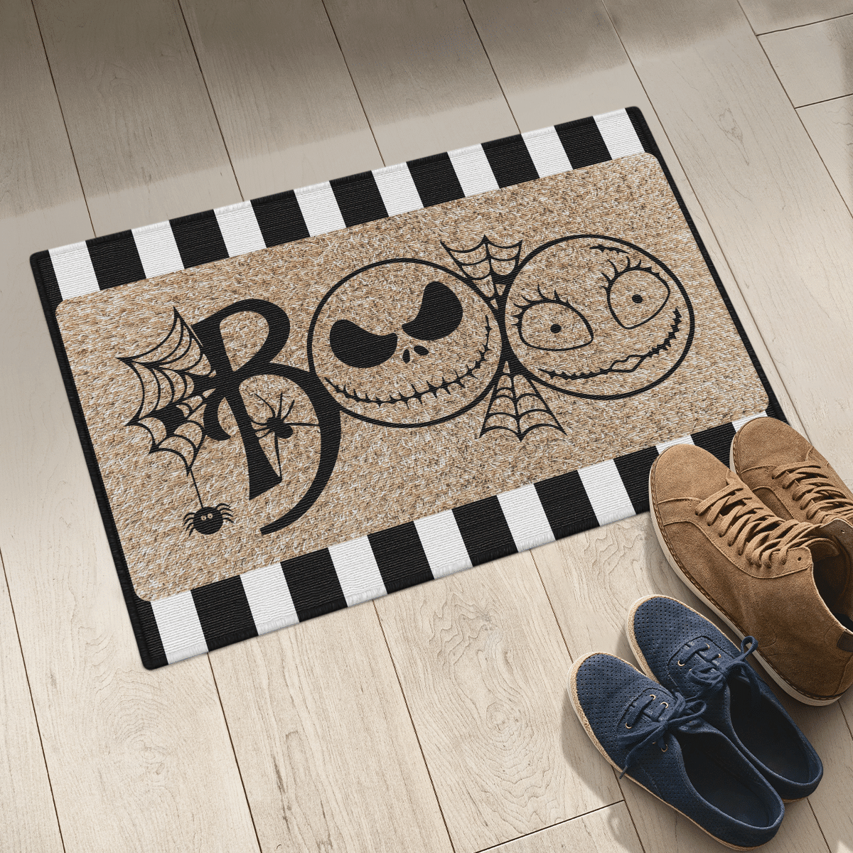 Boo Halloween Door Mat