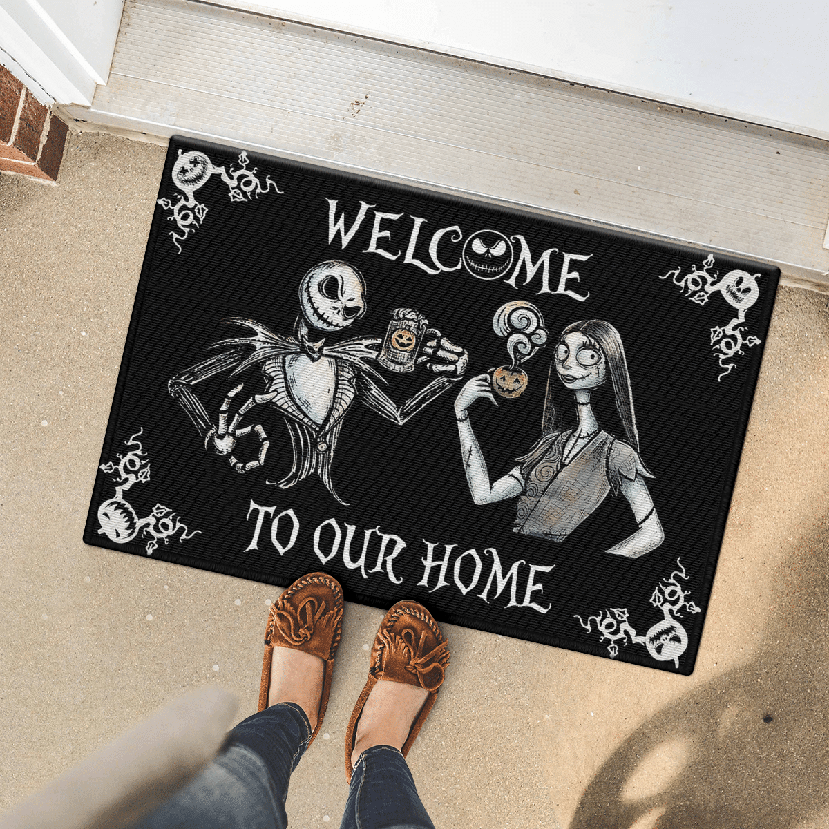 Welcome To Our Home Door Mat