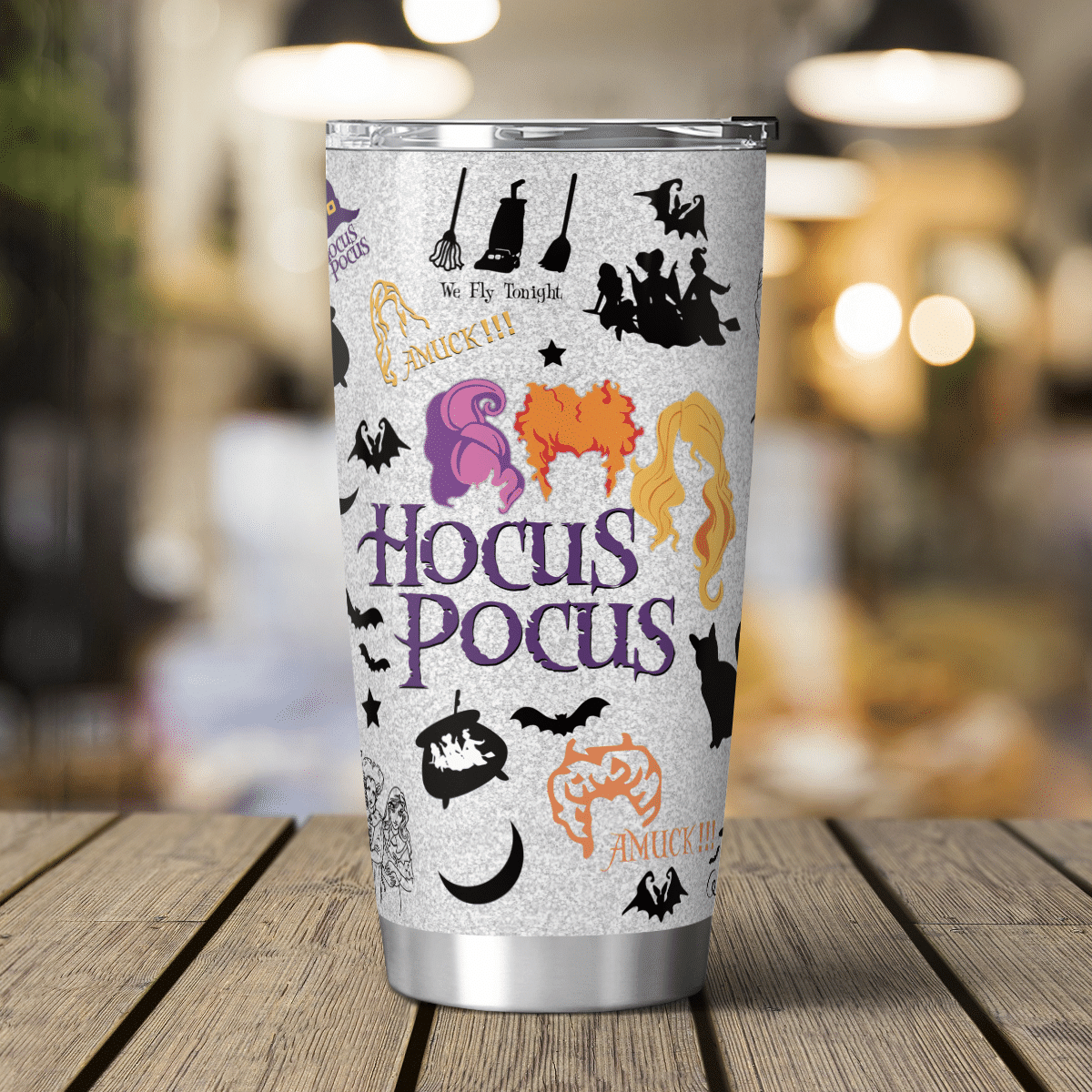 Wiches World Halloween Tumbler