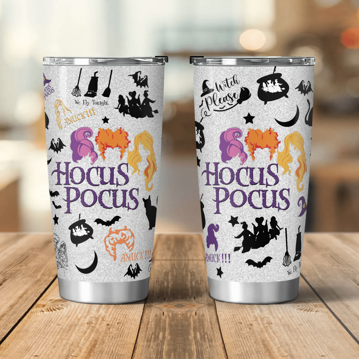 Wiches World Halloween Tumbler