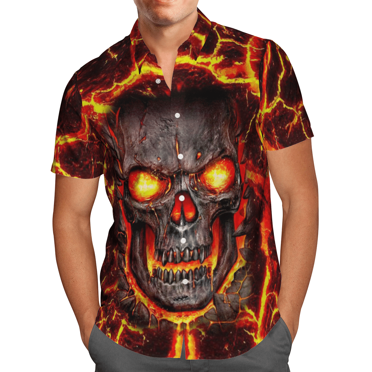 Skull Lovers Hawaii T-shirt