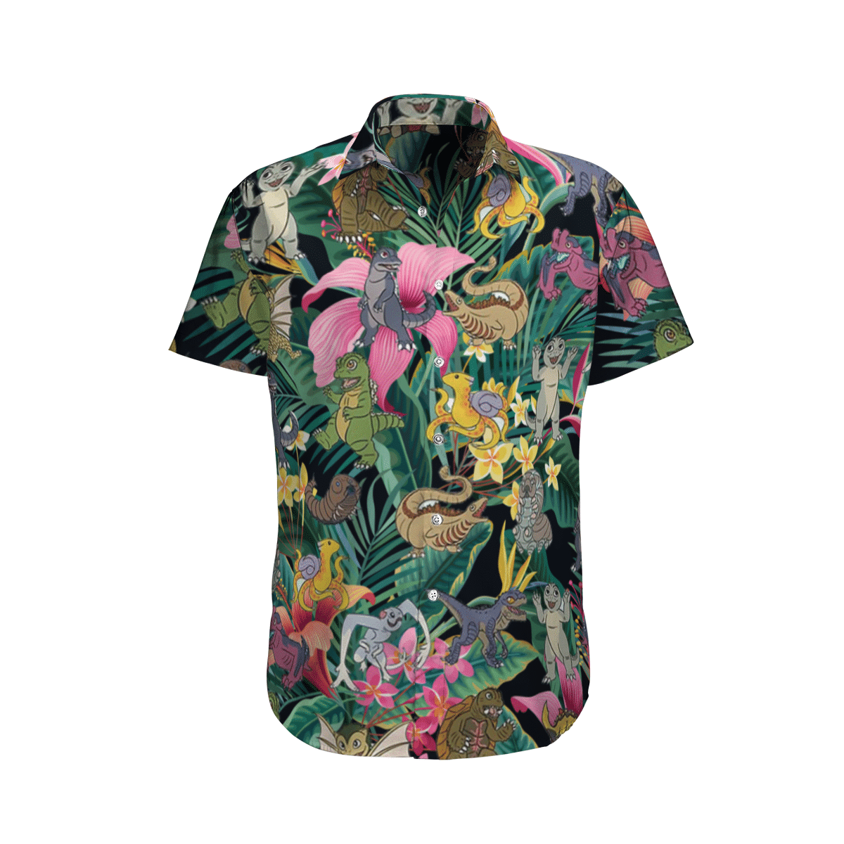 Godzilla World Tropical Hawaiian Shirt