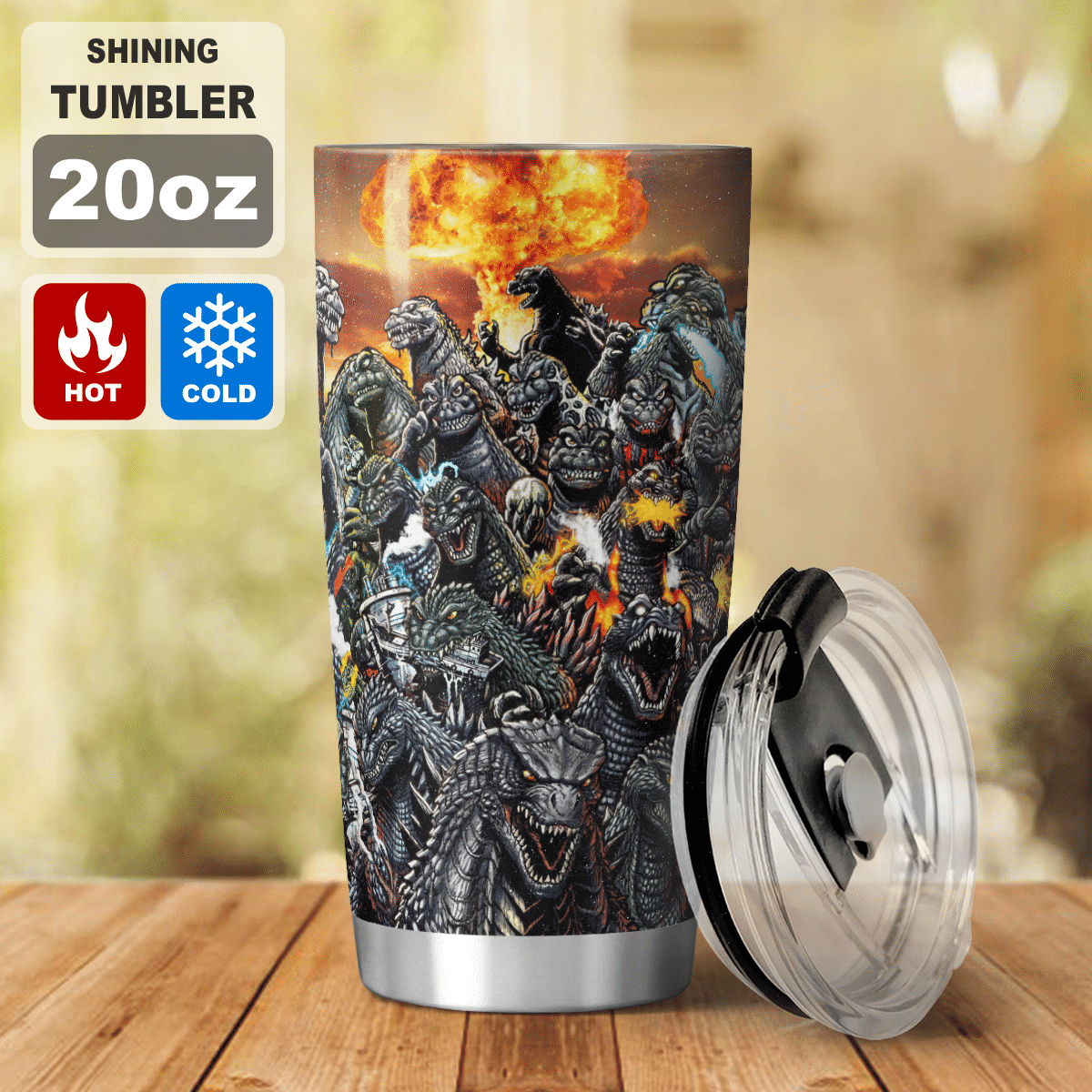 Godzilla World Tumbler