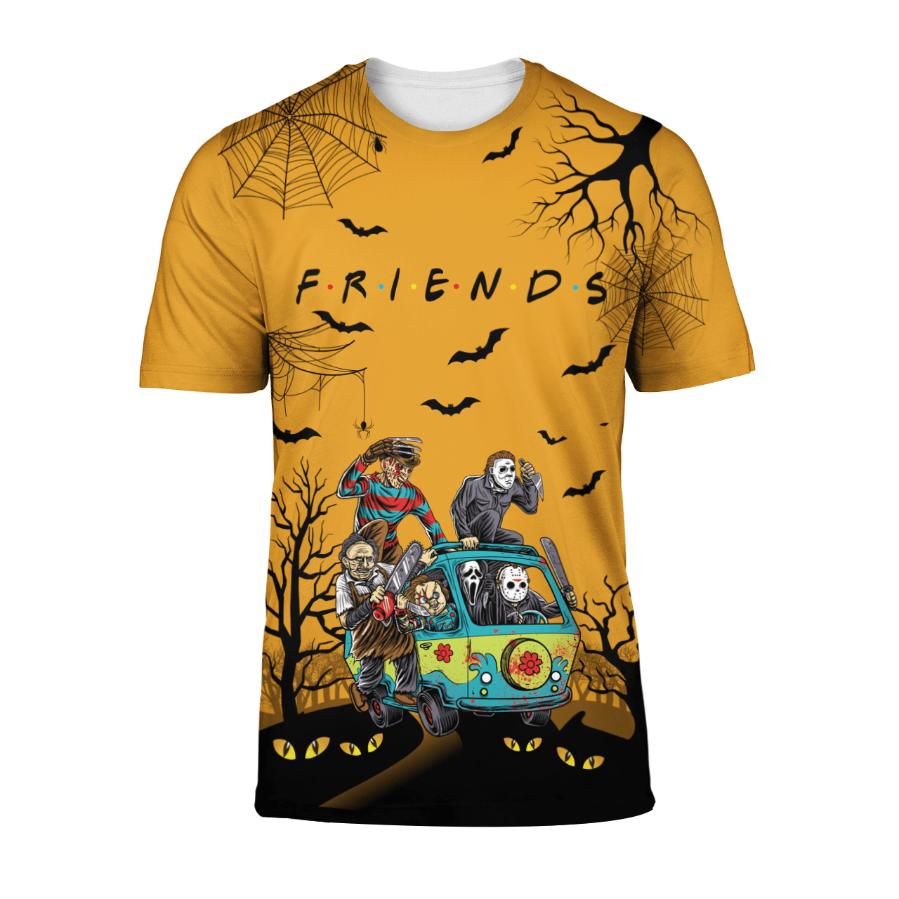 Friends - Horror Characters Style