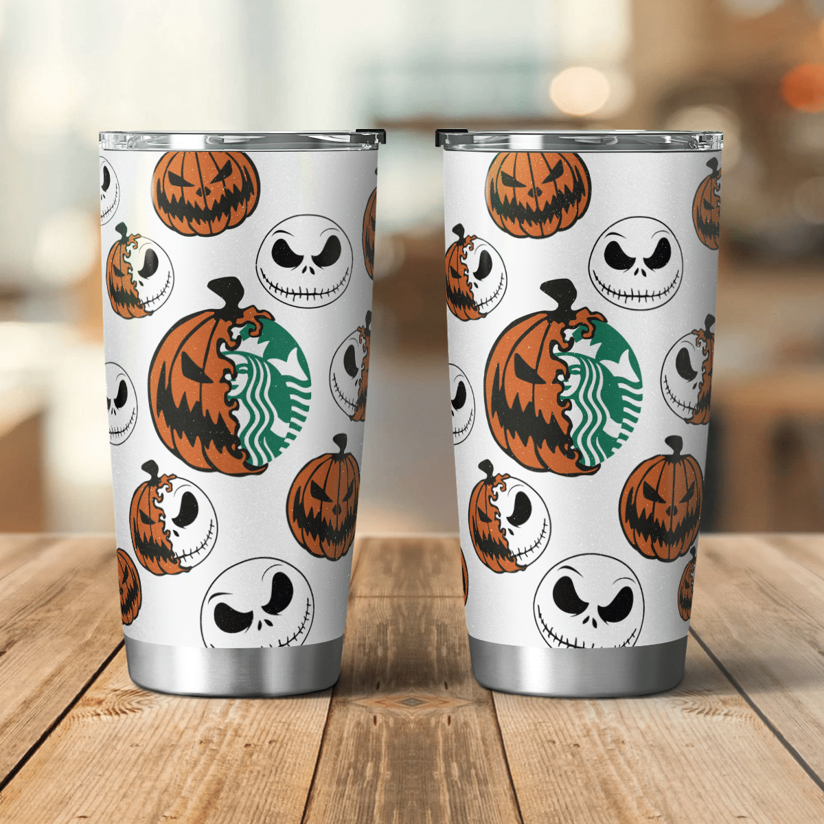 Halloween Pumpkin Tumbler