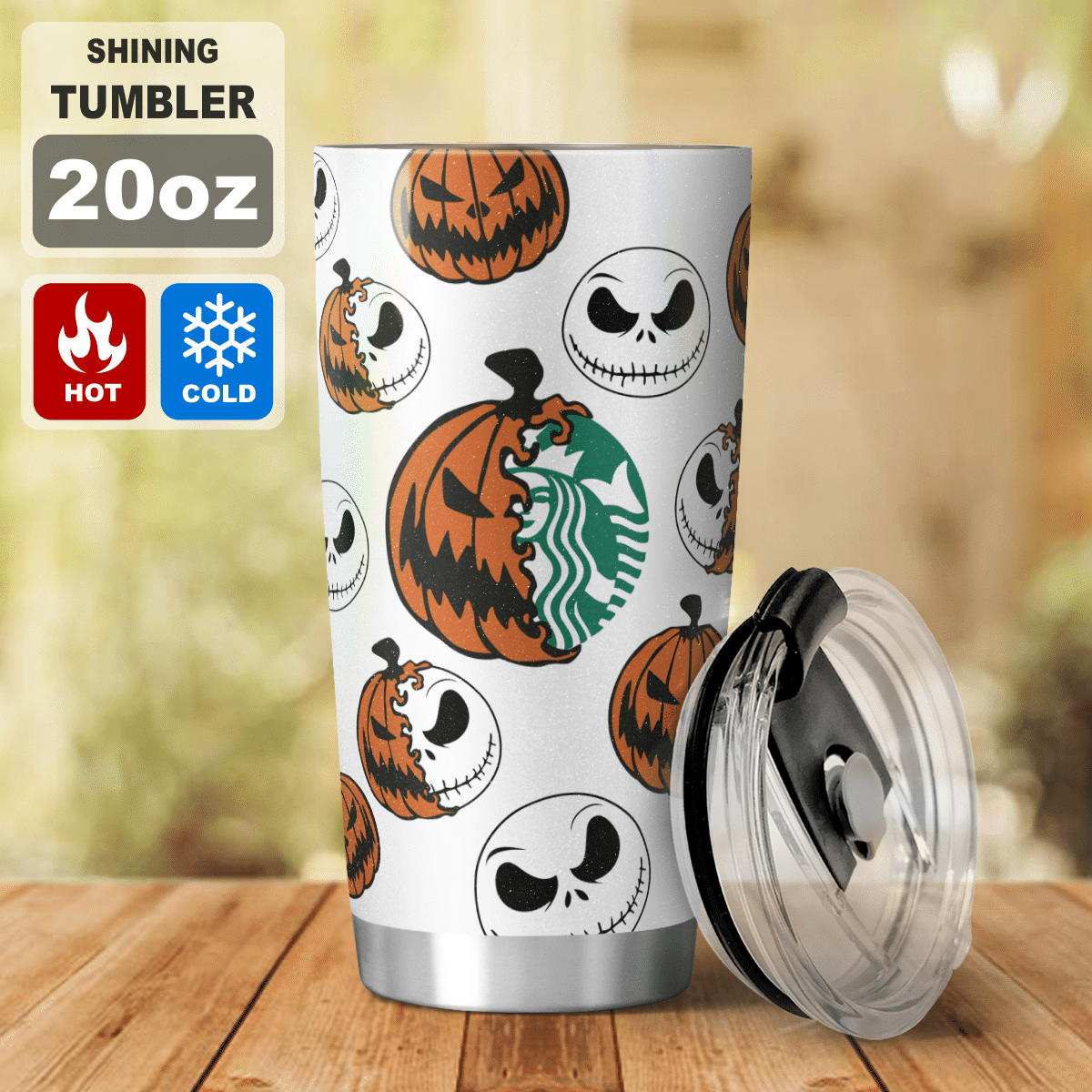 Halloween Pumpkin Tumbler