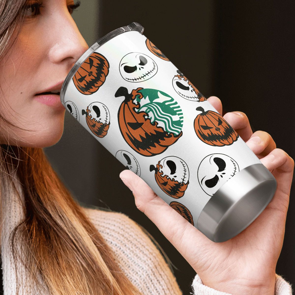 Halloween Pumpkin Tumbler