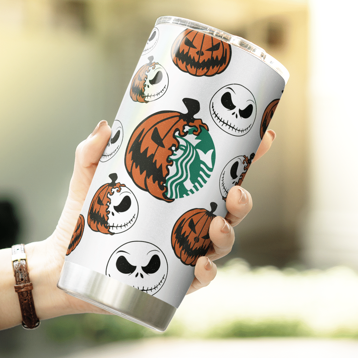 Halloween Pumpkin Tumbler