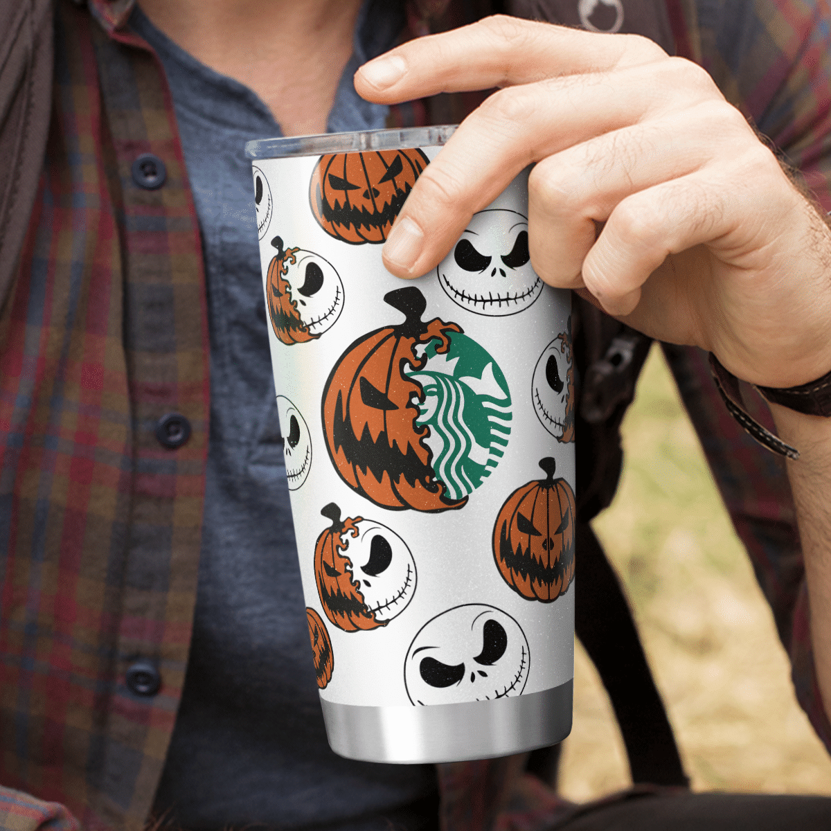 Halloween Pumpkin Tumbler