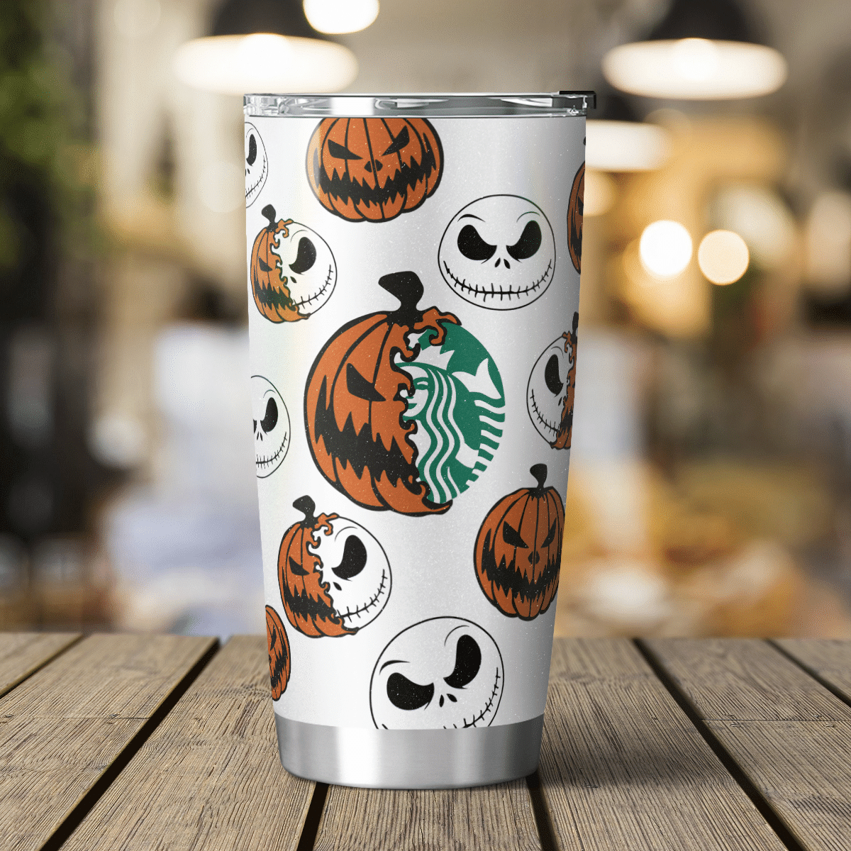 Halloween Pumpkin Tumbler