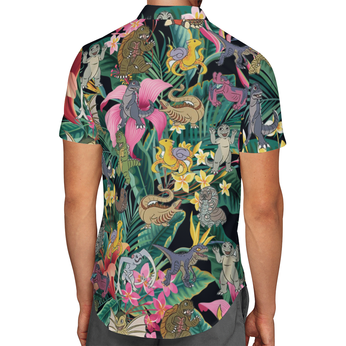 Godzilla World Tropical Hawaiian Shirt