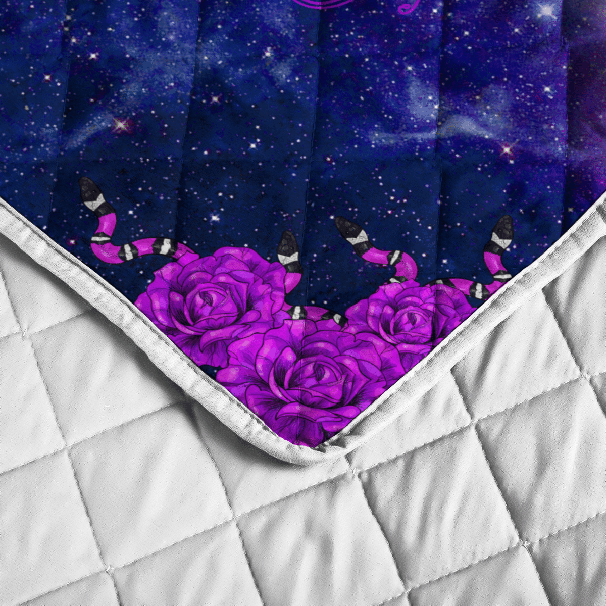 Skull Butterfly Galaxy Halloween Fashion Bedding Set