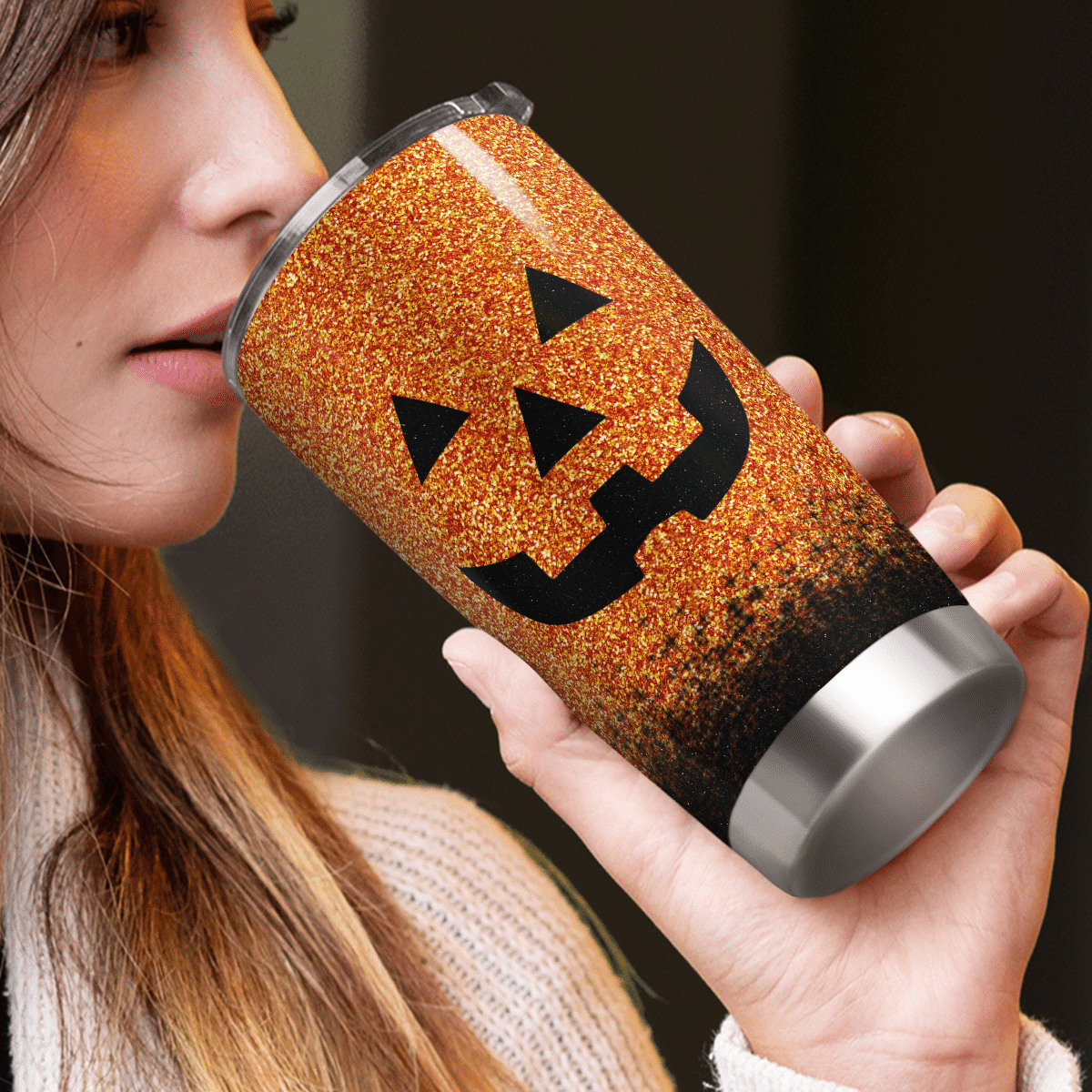 Pumpkin Halloween Tumbler