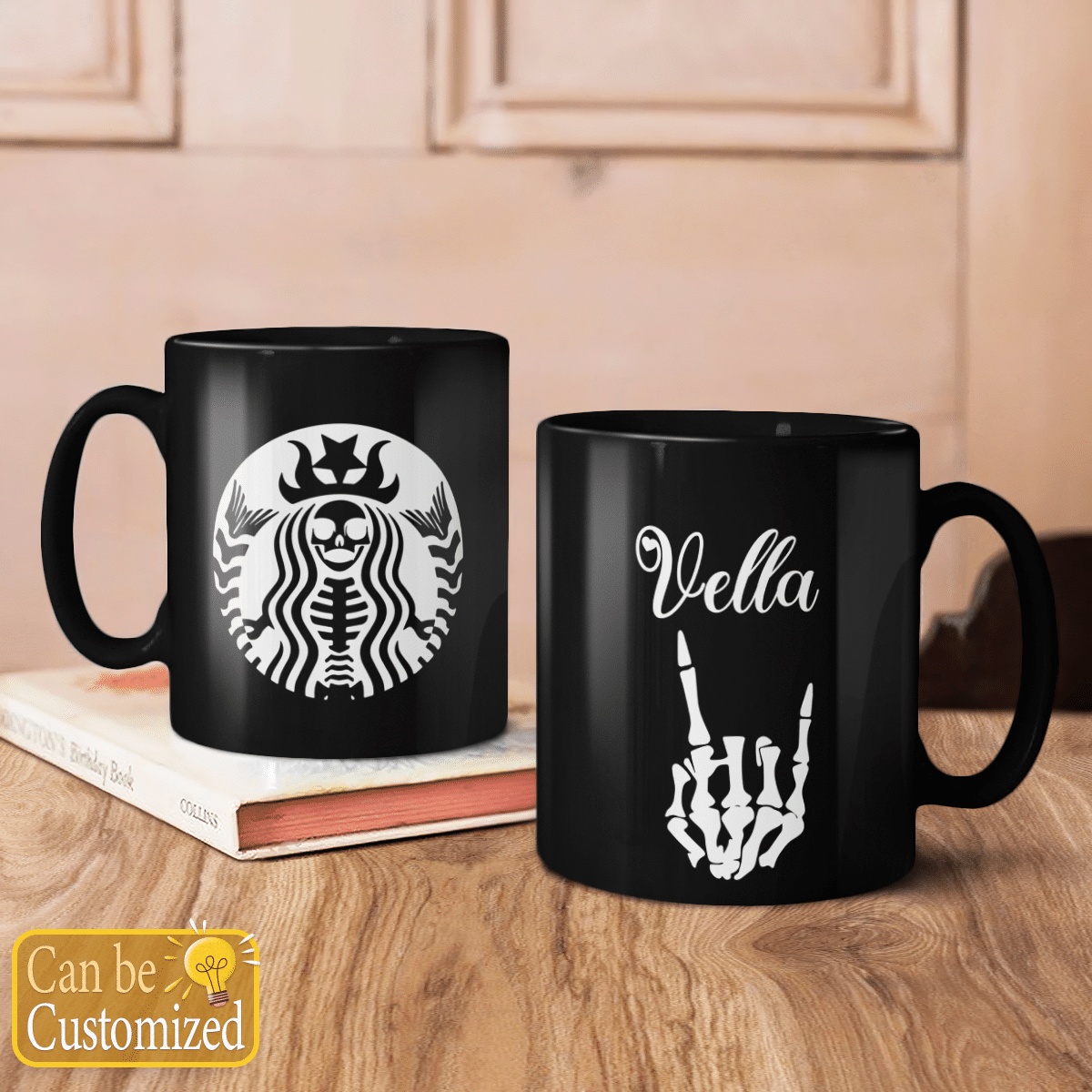 Personalized Skeleton Mug