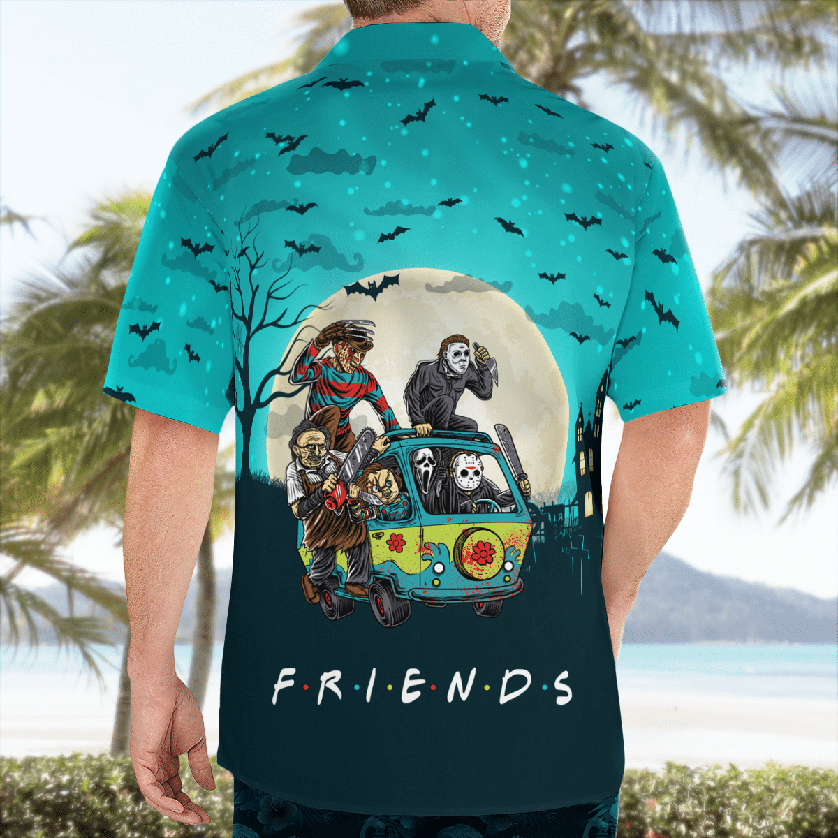 Horror Characters - Friends Halloween Shirt