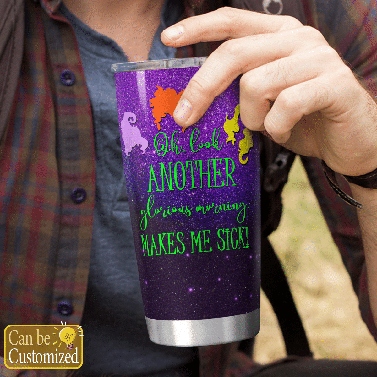 Personalized Hocus Pocus Halloween Tumbler