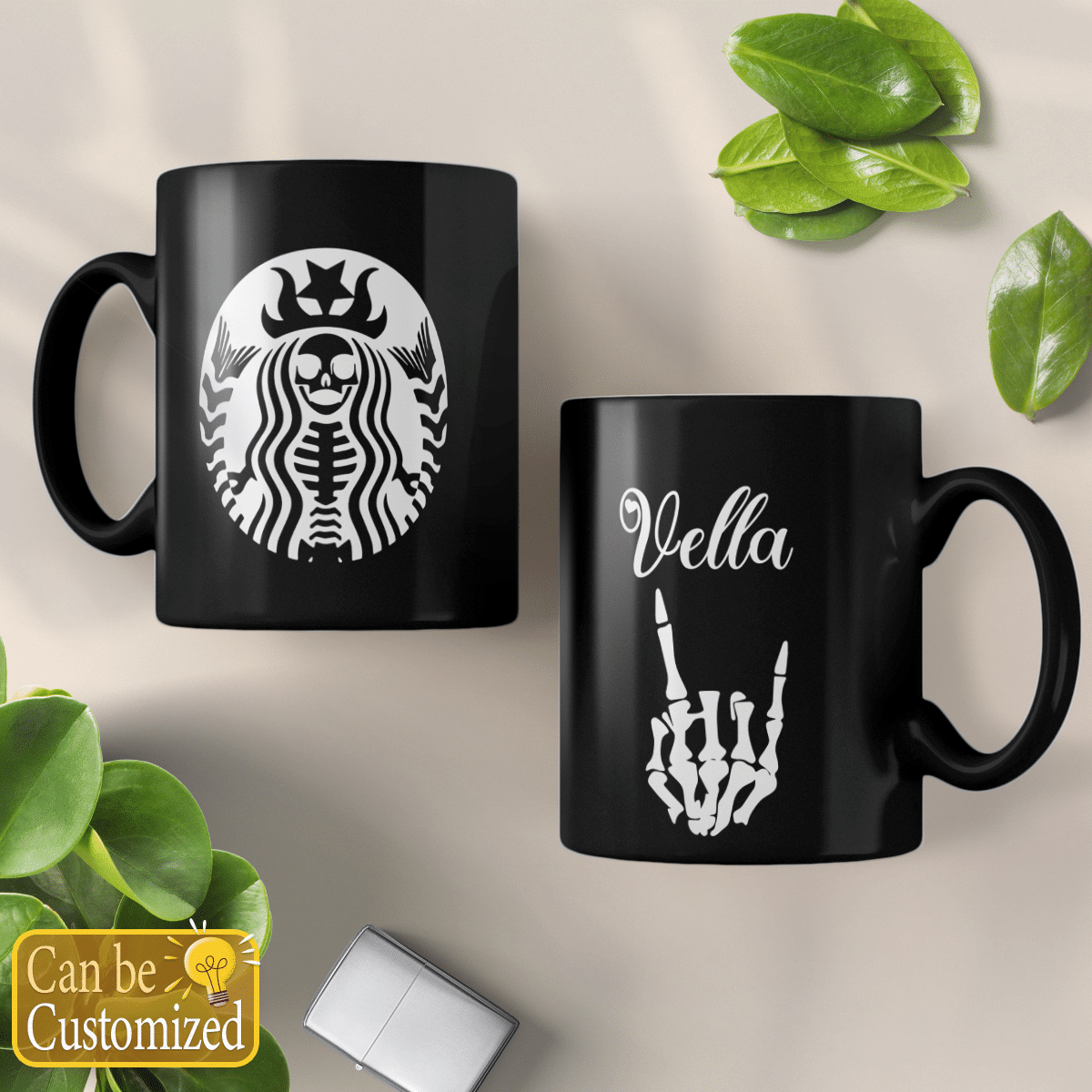 Personalized Skeleton Mug