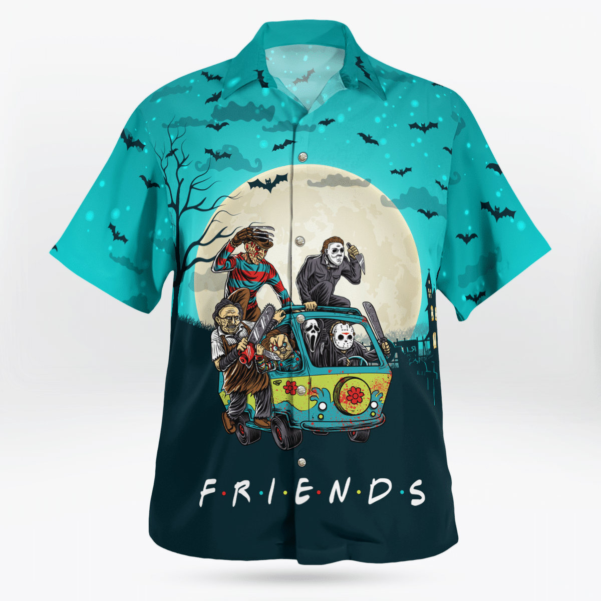 Horror Characters - Friends Halloween Shirt