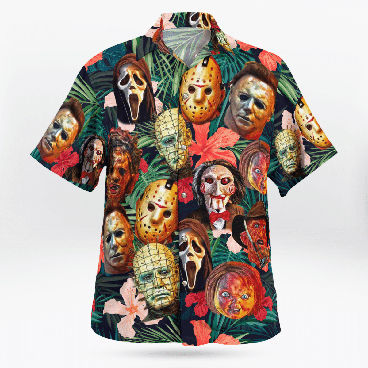 Horror Character Tropical Hawaiian Shirt