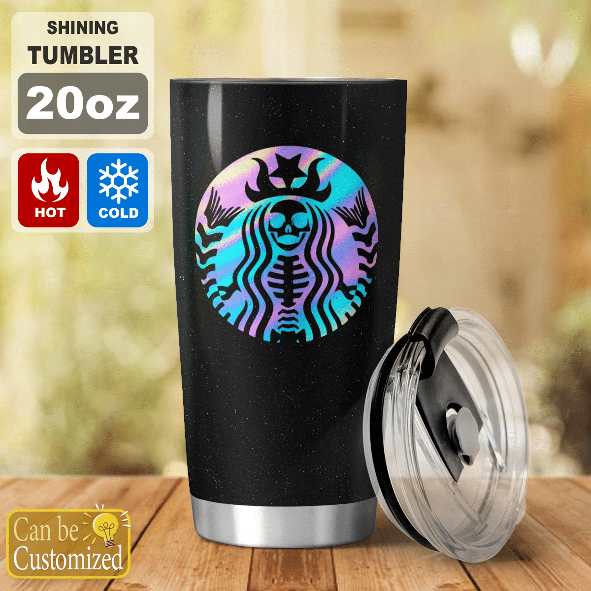 Personalized Skeleton Tumbler 3