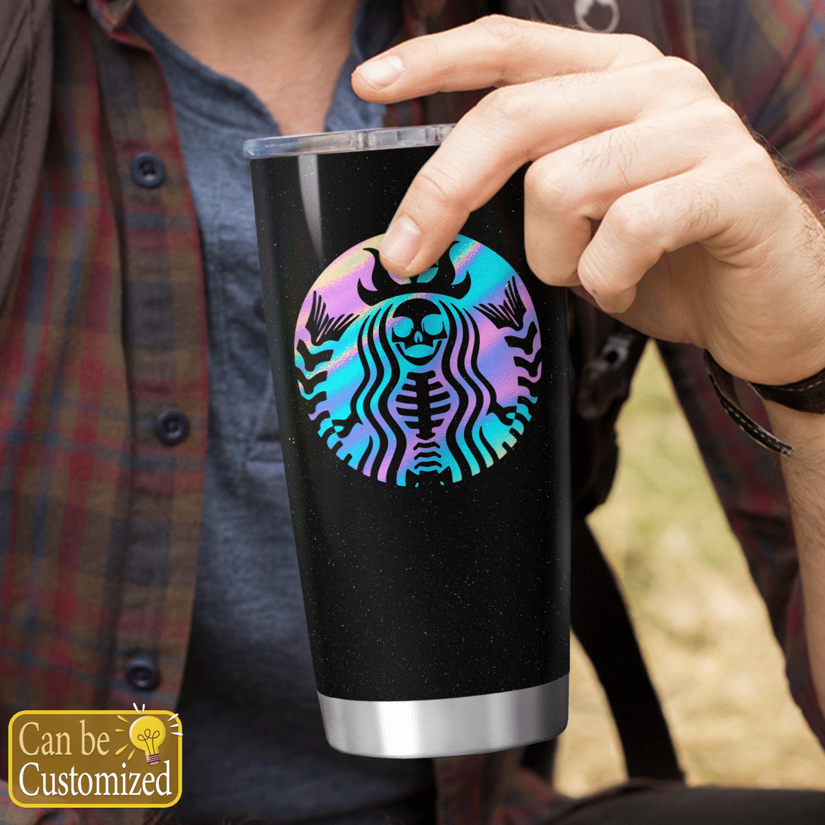 Personalized Skeleton Tumbler 3