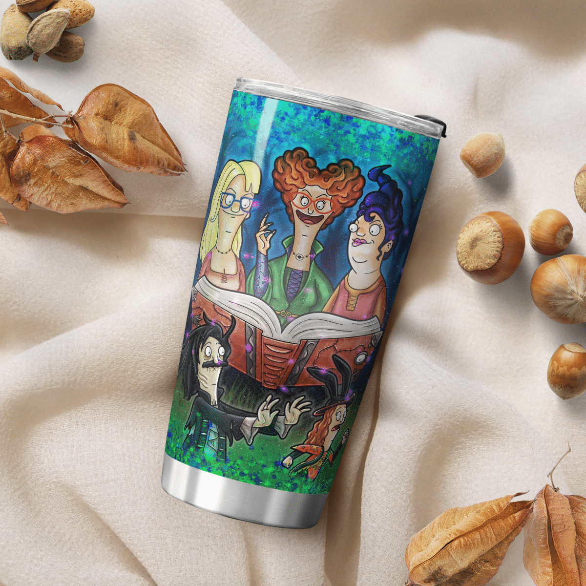 Halloween Witches World Tumbler