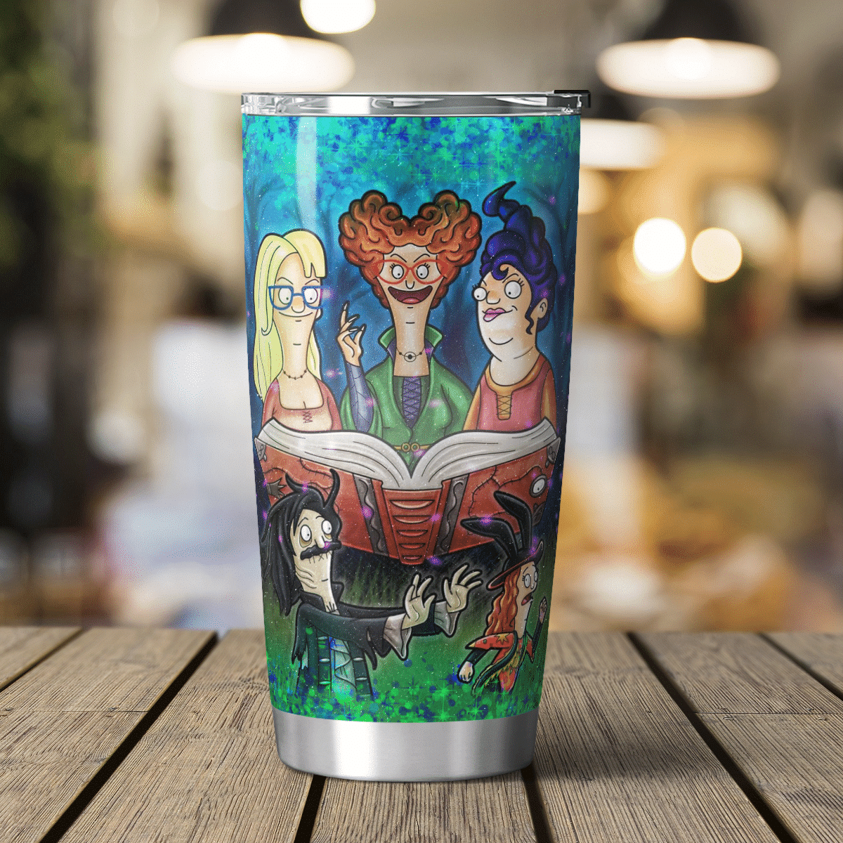 Halloween Witches World Tumbler