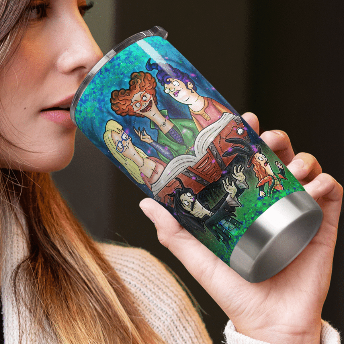 Halloween Witches World Tumbler