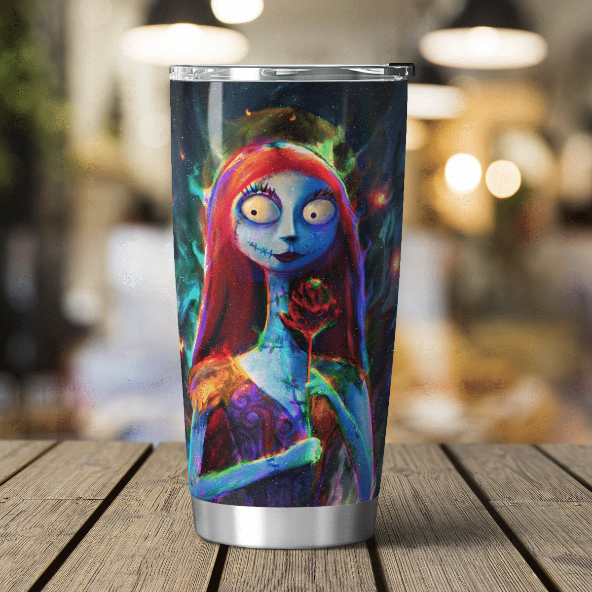 The Nightmare Couple Colorful Tumbler