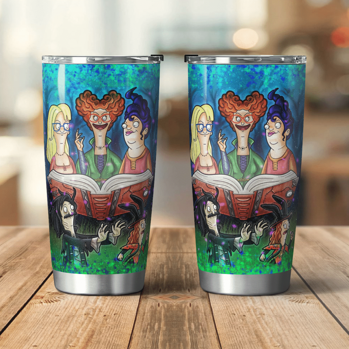 Halloween Witches World Tumbler