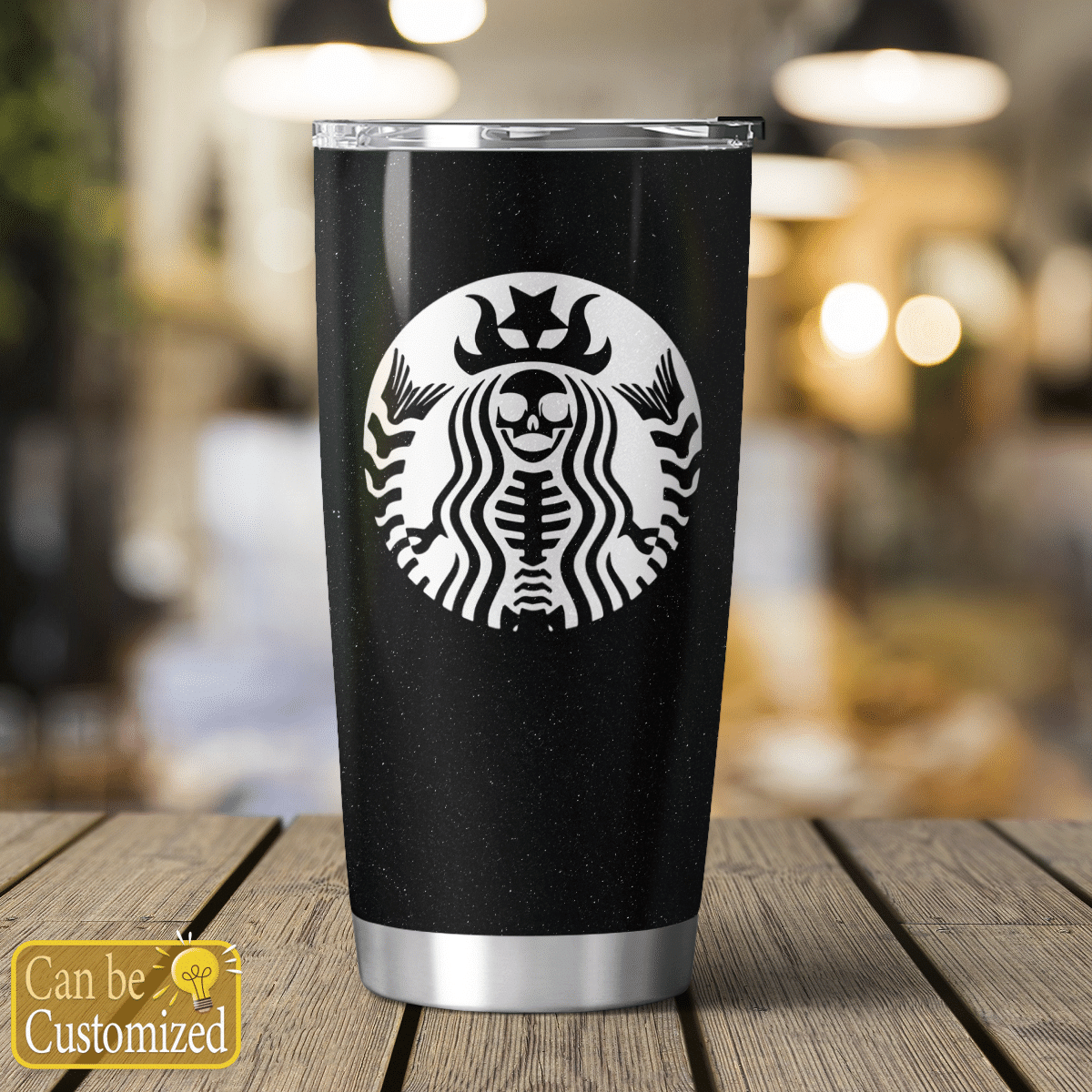 Personalized Skeleton Tumbler