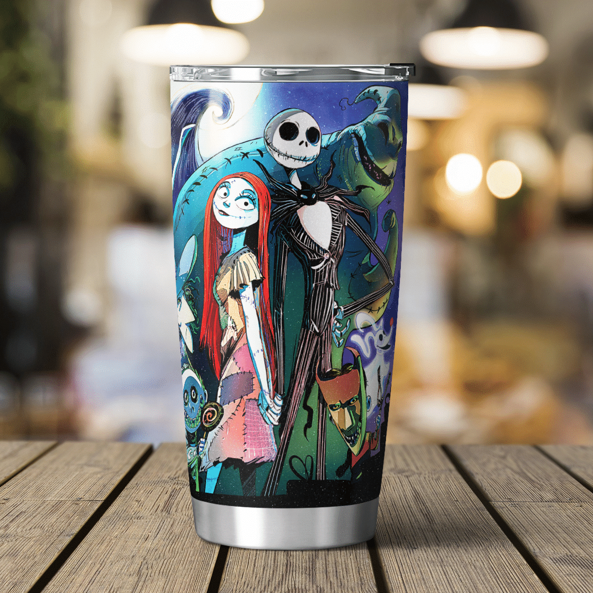 The Nightmare Couple Halloween Tumbler