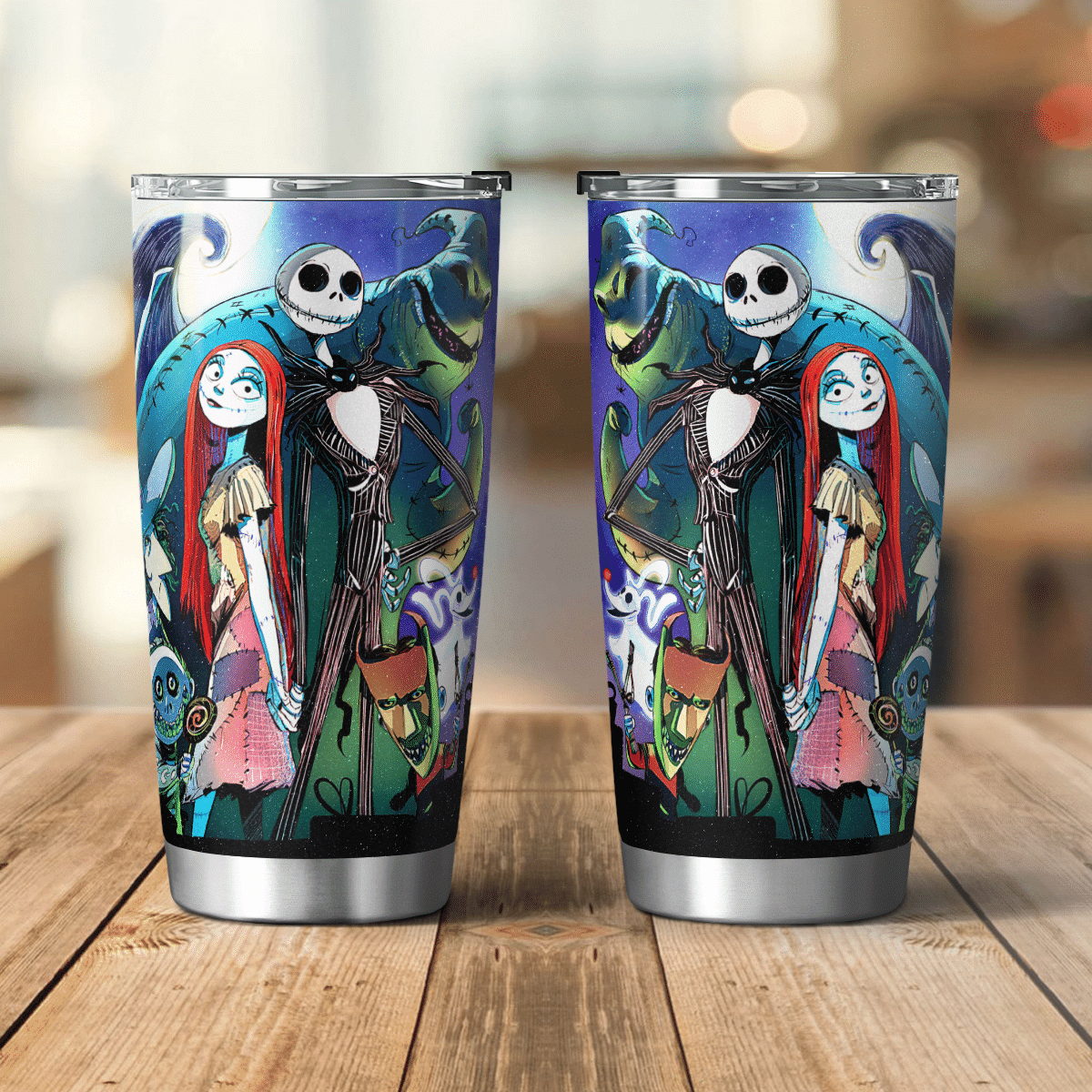 The Nightmare Couple Halloween Tumbler