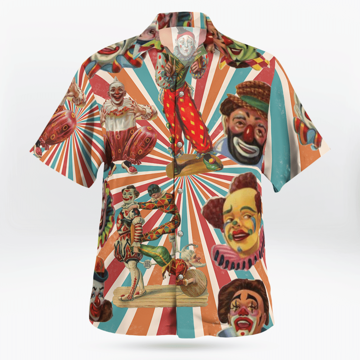 Circus Clowns Hawaiian Shirt 2