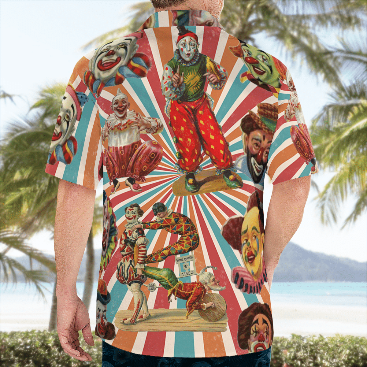 Circus Clowns Hawaiian Shirt 2