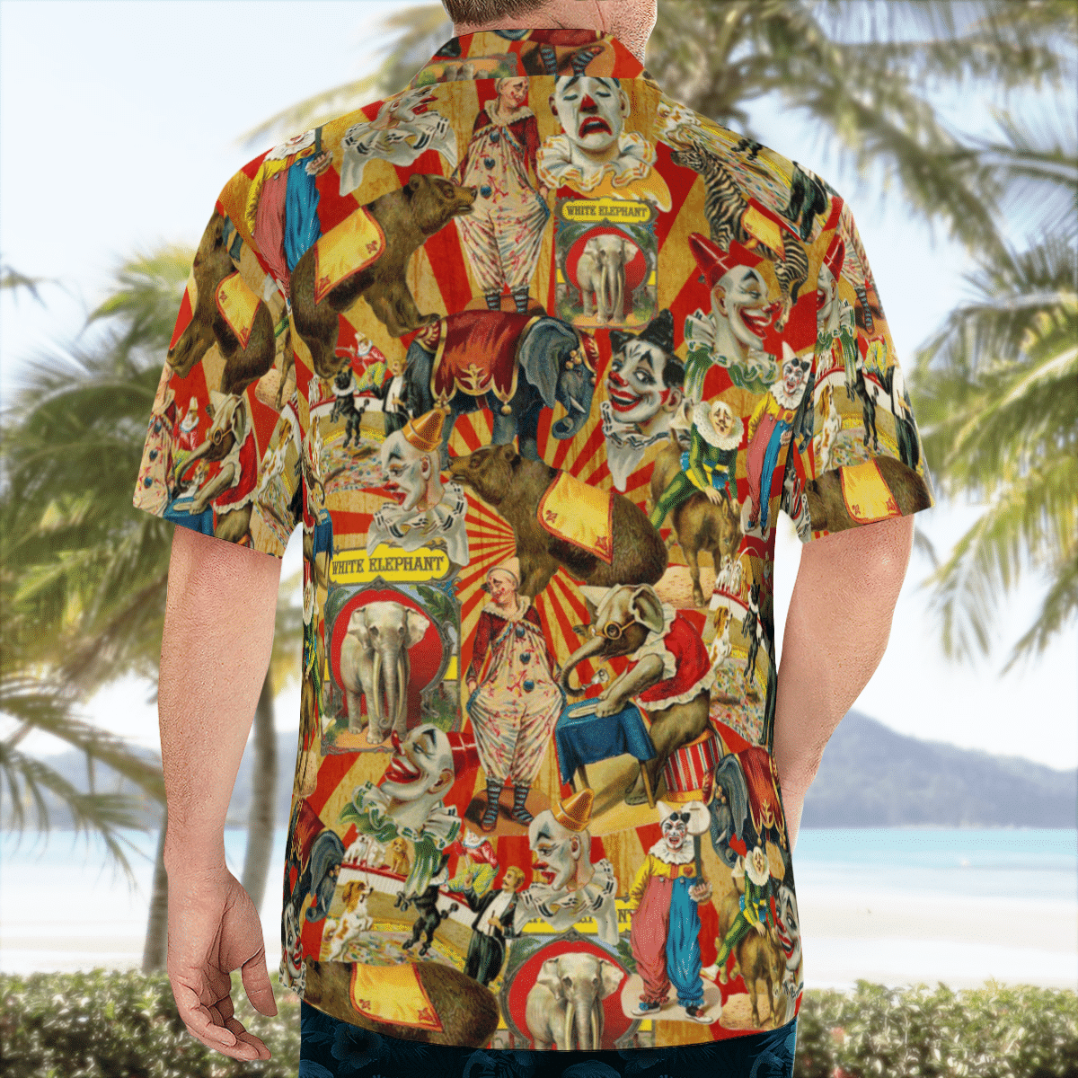 Circus Clowns Hawaiian Shirt