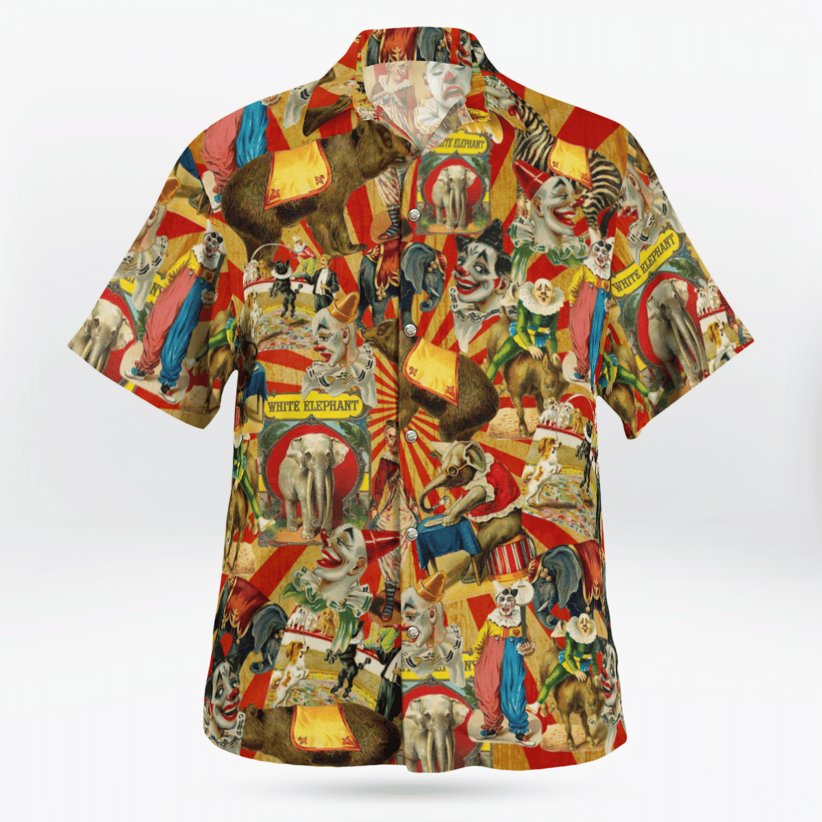 Circus Clowns Hawaiian Shirt