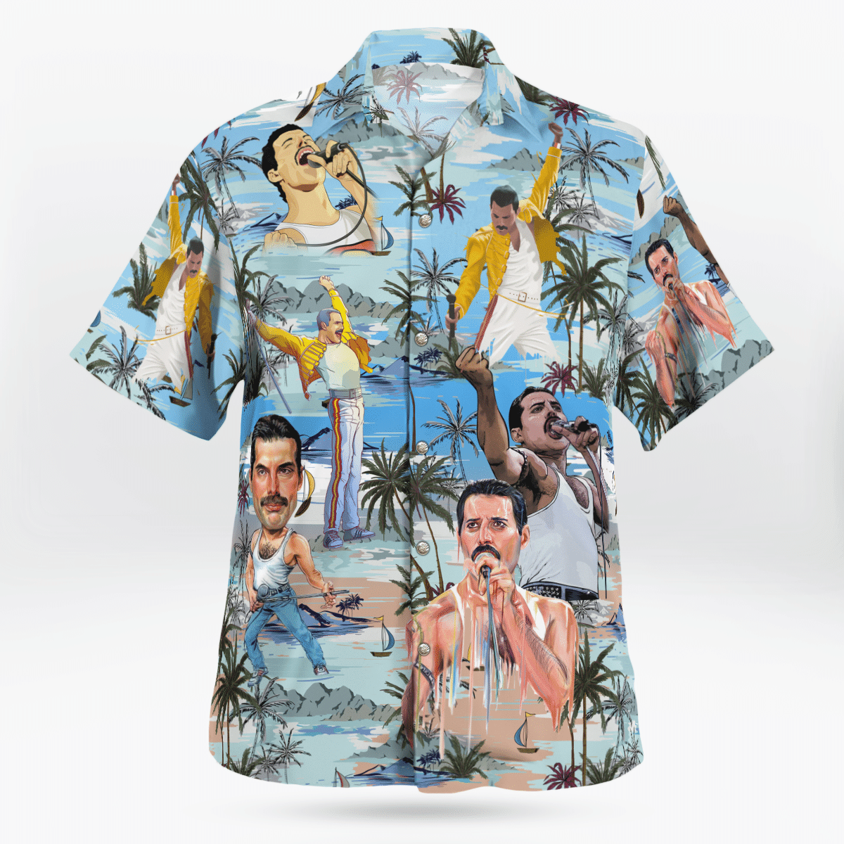 Freddie Mercury Fashion Hawaiian Shirt