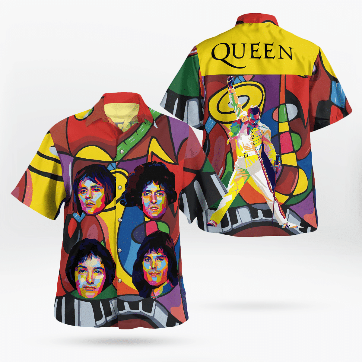 Queen Freddie Mercury Hawaiian Shirt