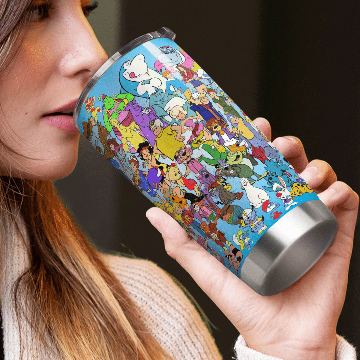 Hanna-Barbera Cartoon World Tumbler