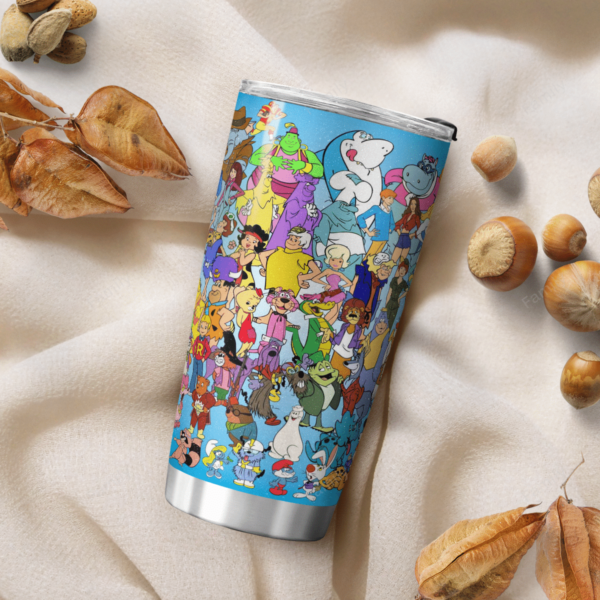 Hanna-Barbera Cartoon World Tumbler