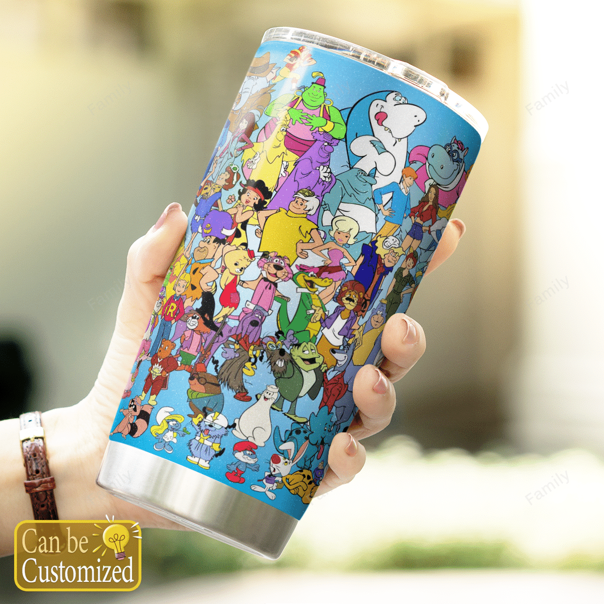 Hanna-Barbera Cartoon World Tumbler