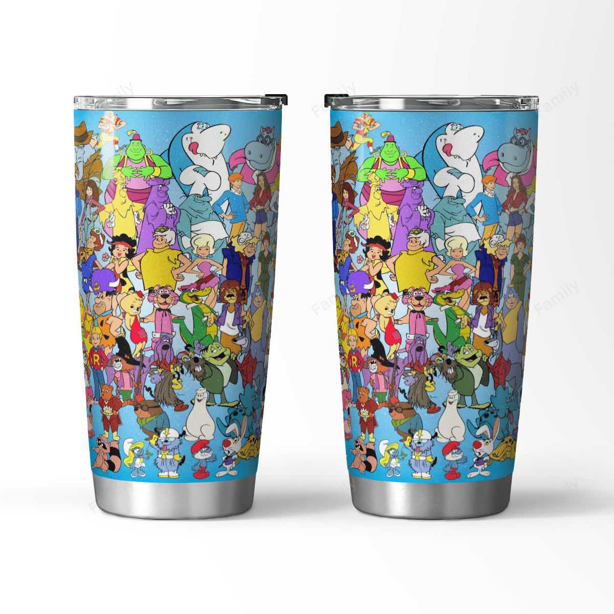 Hanna-Barbera Cartoon World Tumbler