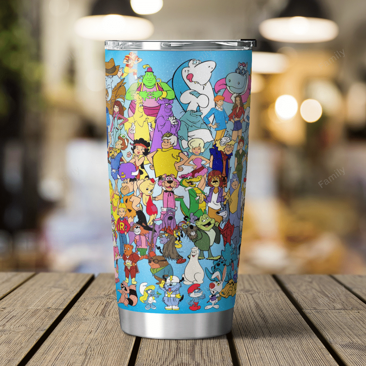 Hanna-Barbera Cartoon World Tumbler