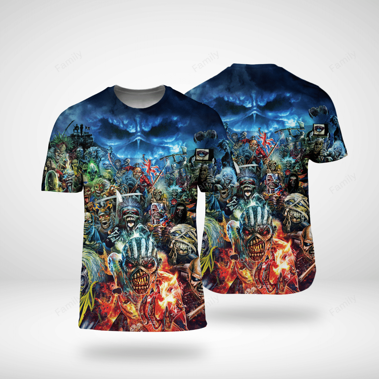 Iron Maiden World AOP T-shirt