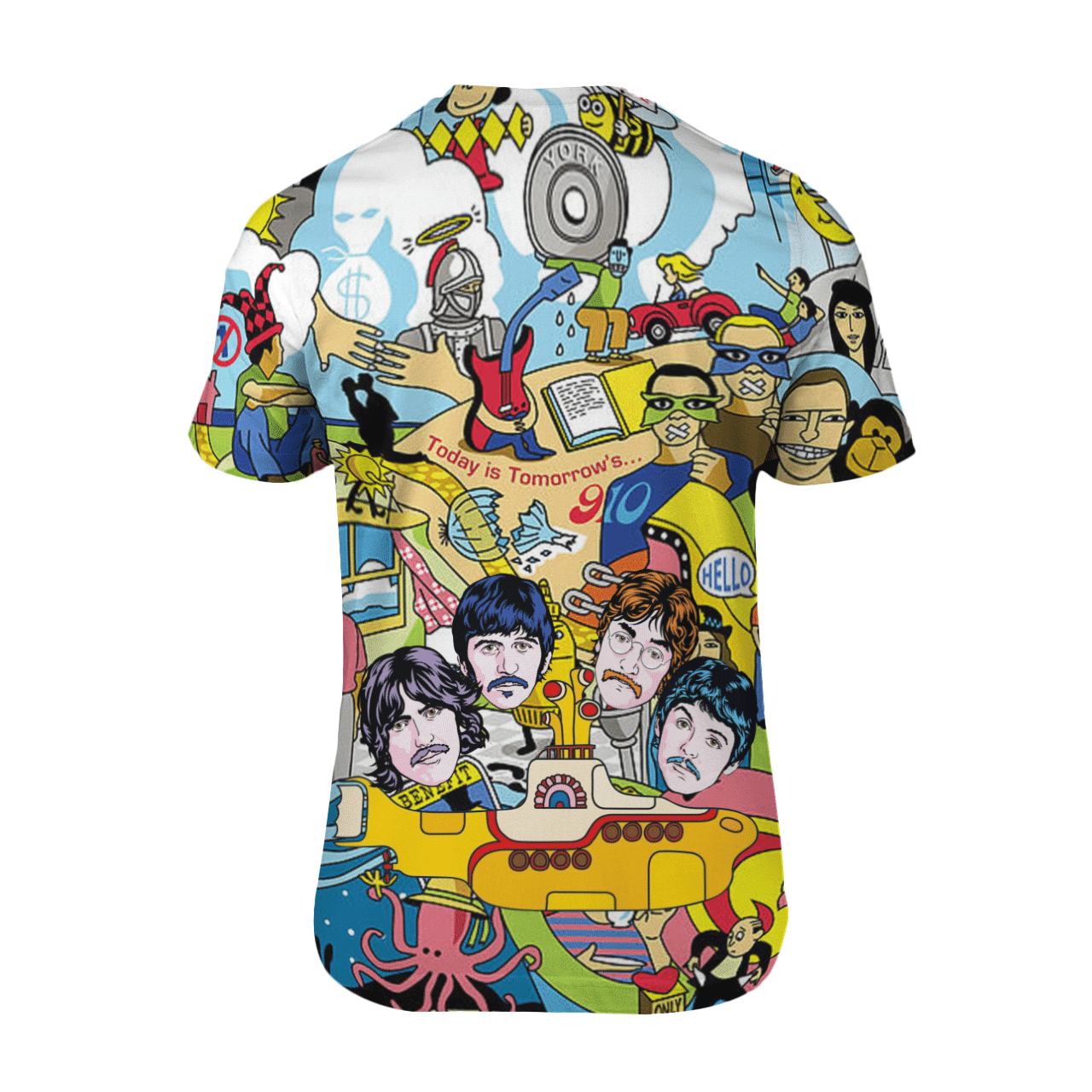 Colorful Music World Polp Shirt