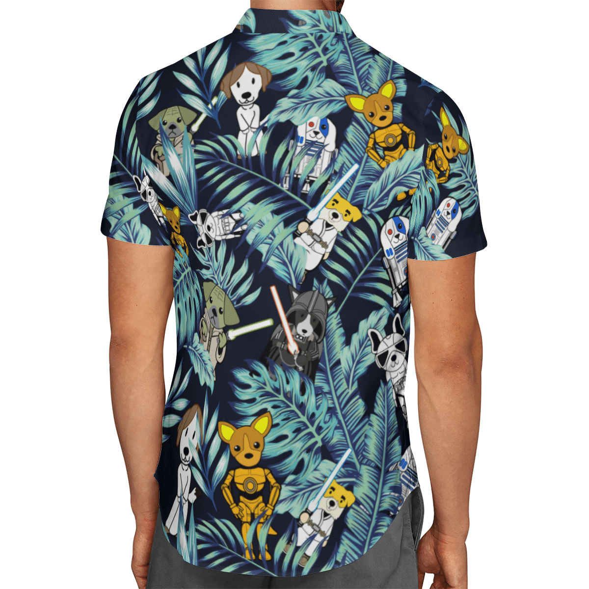 Star Dogs Hawaiian Shirt & Beach Shorts